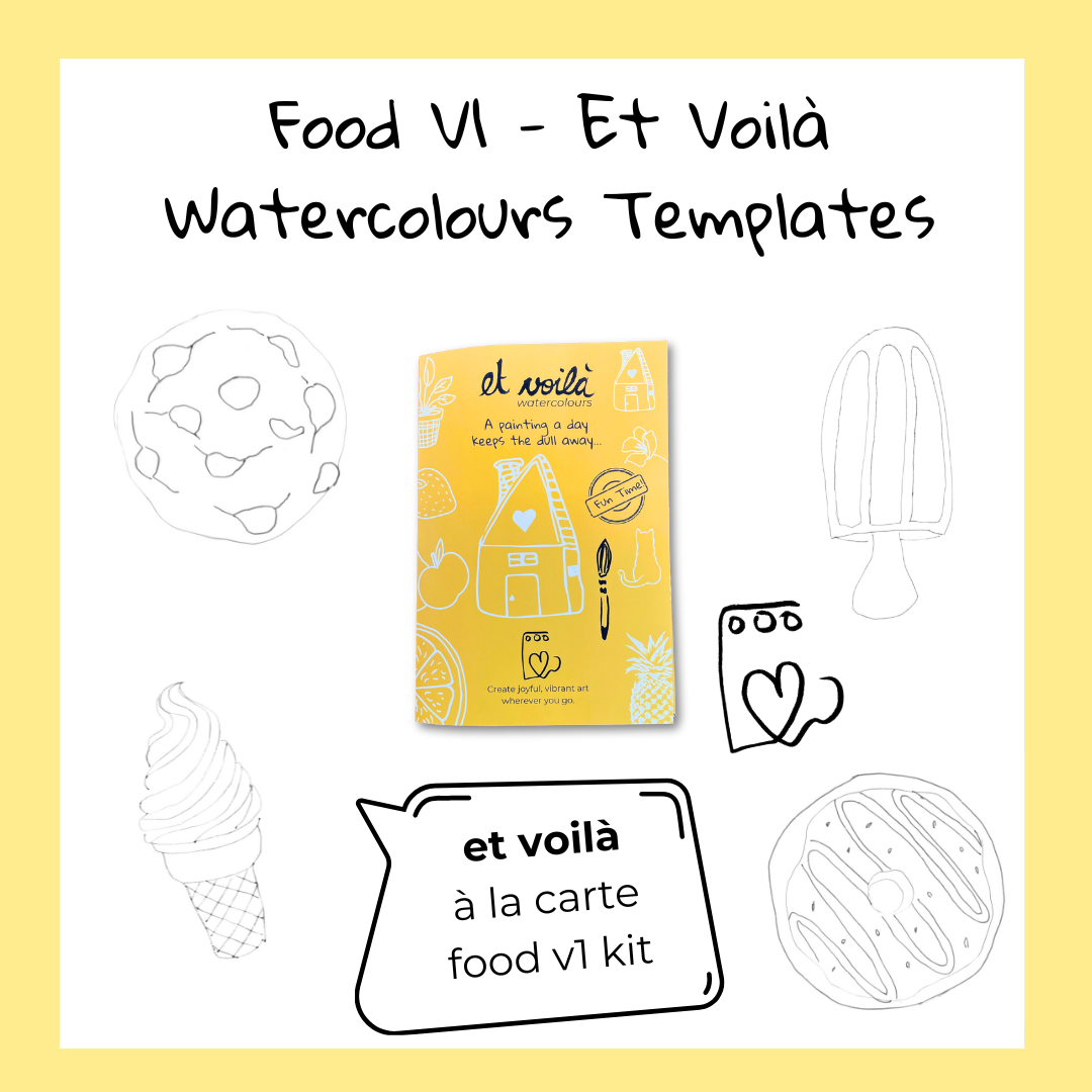 Food V1 - Et Voilà Watercolours Templates