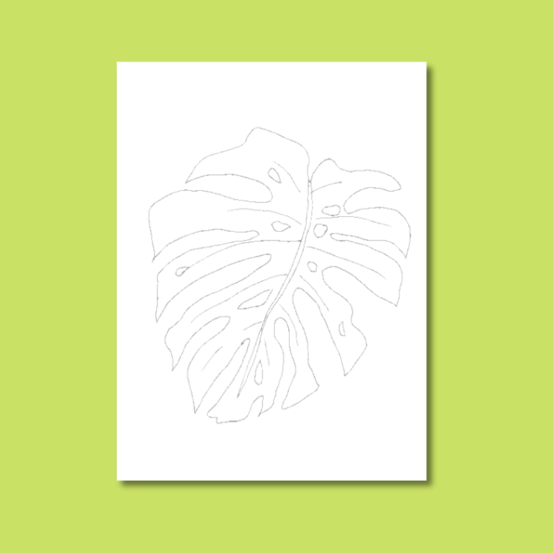 Plant - Et Voilà Watercolours Kit