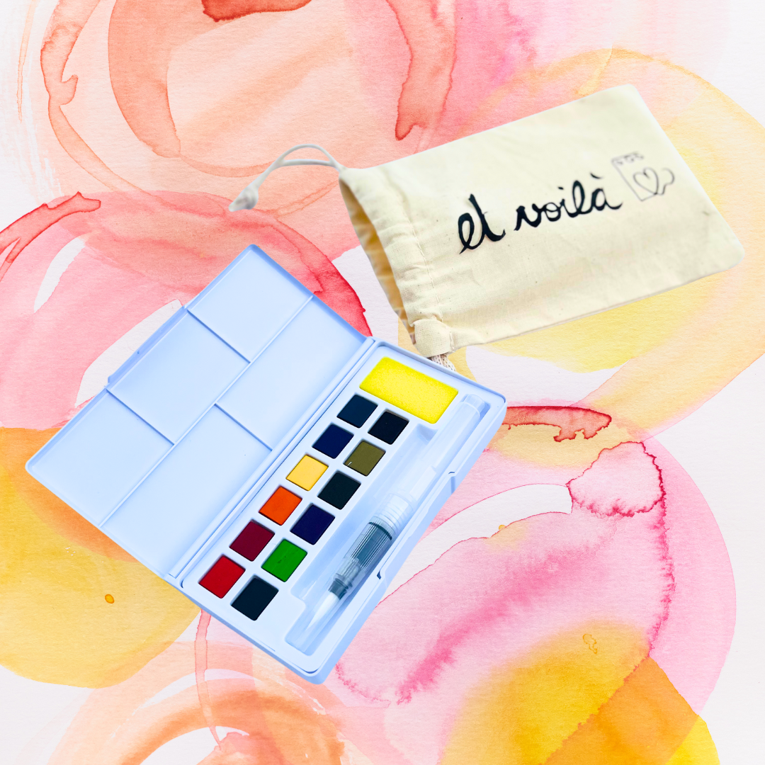 Mix Your Colours – Et Voilà Watercolour Workshop - 2 hours