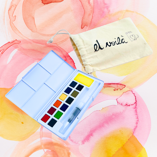 Mix Your Colours – Et Voilà Watercolour Workshop - 2 hours