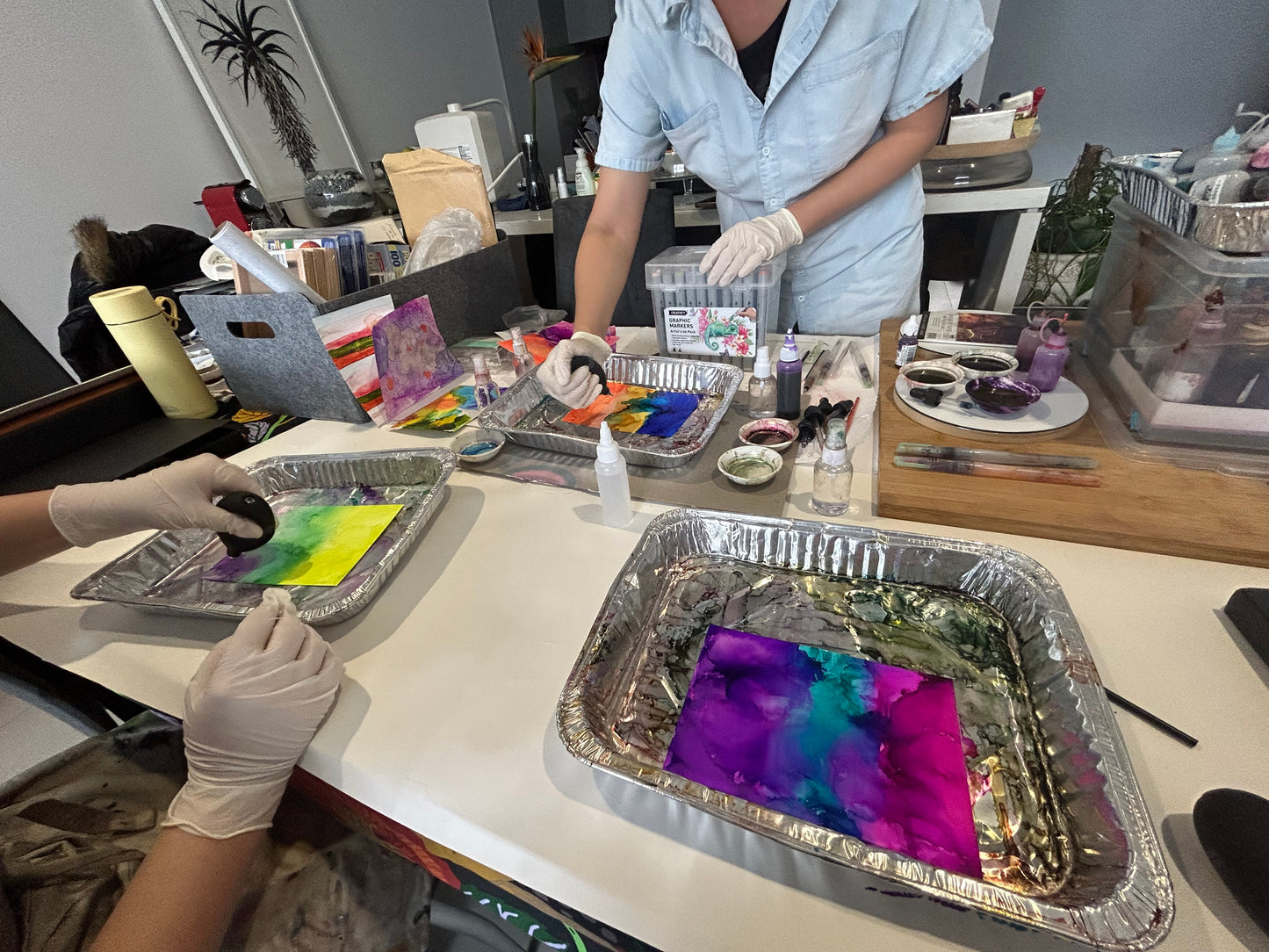 Introduction to Alcohol Ink - 3 hours