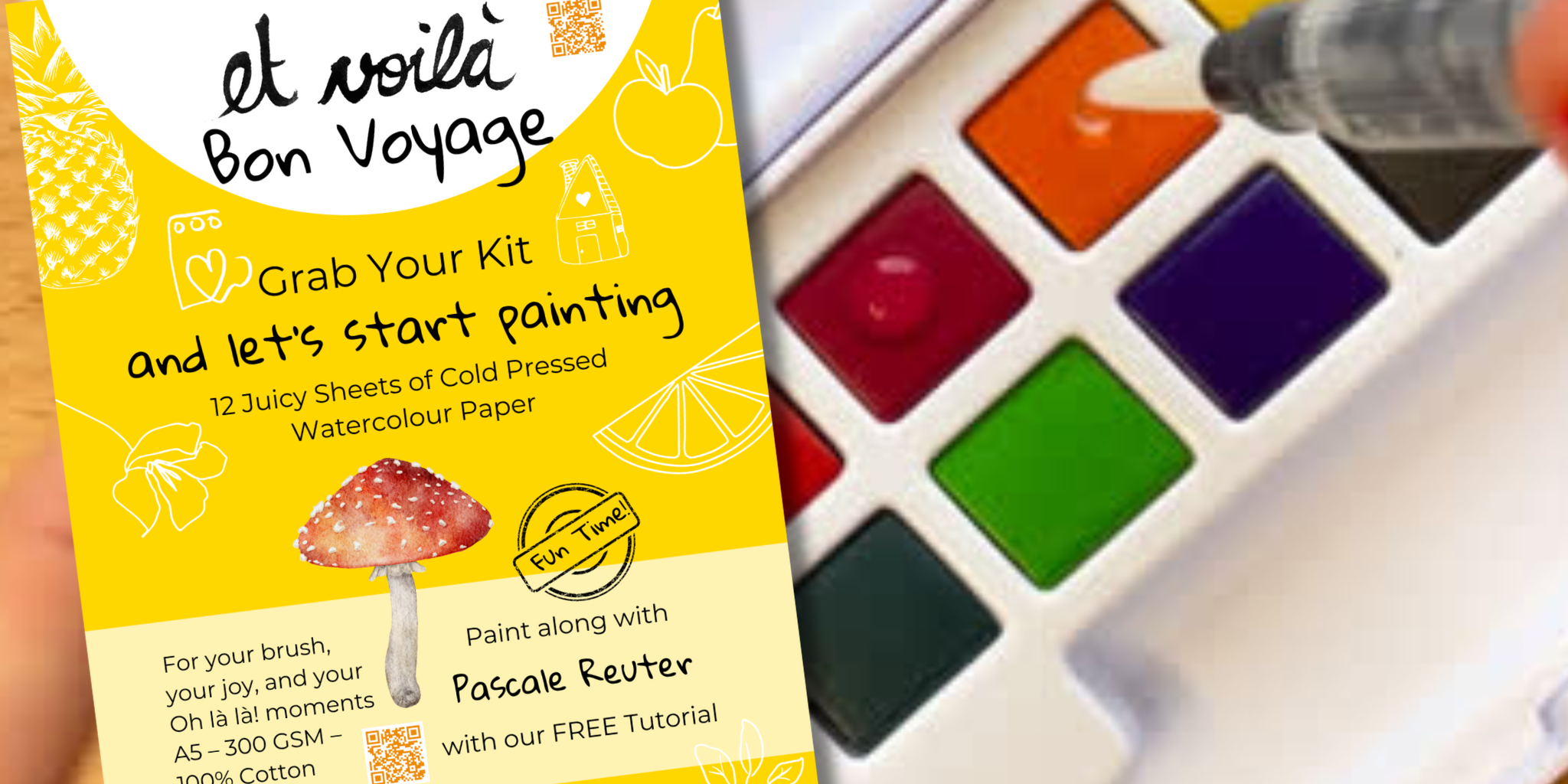 Watercolour Practice Tips: Improve Your Skills with Et Voilà