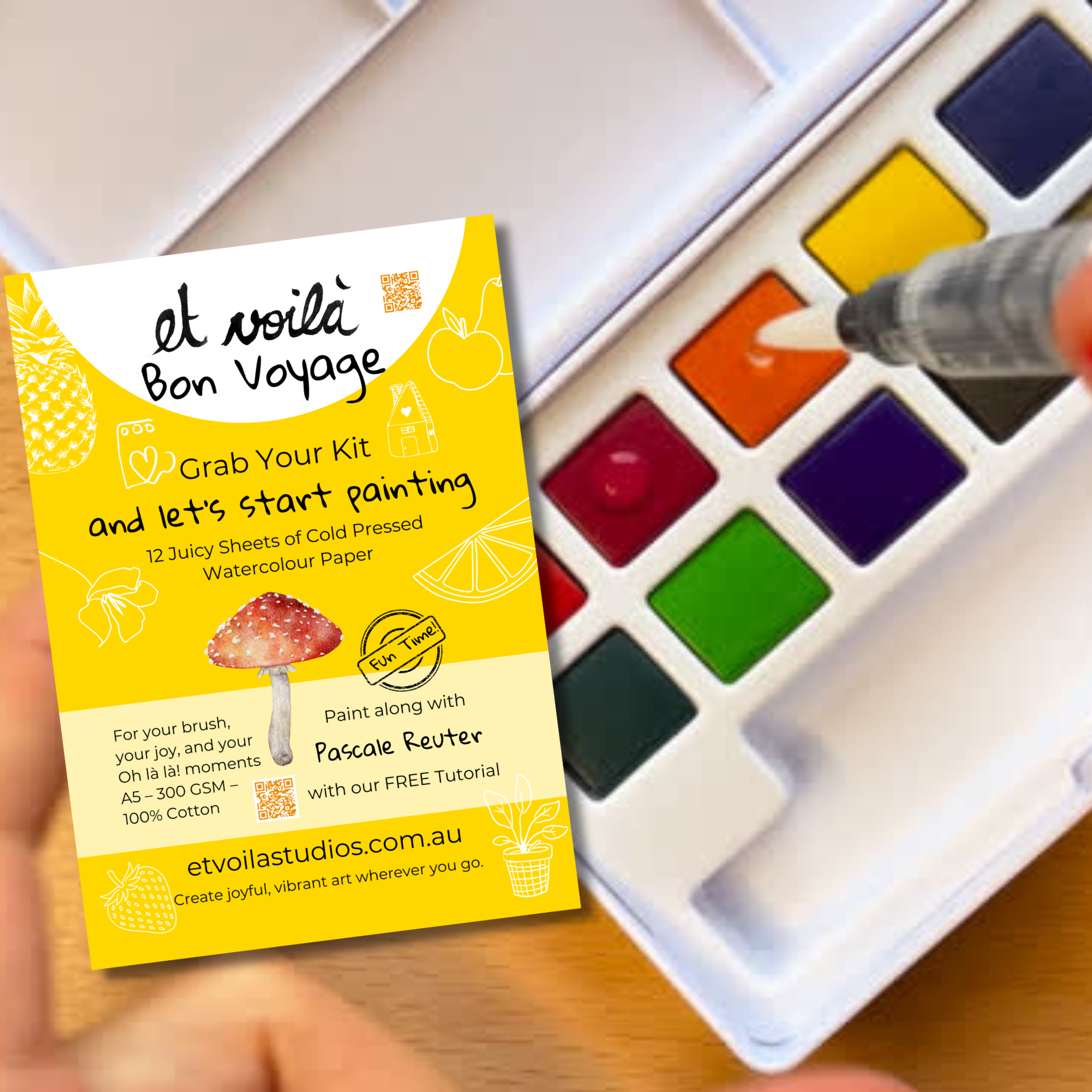 Watercolour Practice Tips: Improve Your Skills with Et Voilà