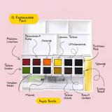 Bon Voyage Beginner Watercolour Painting Kit + Pad