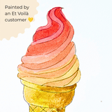🍭 Sweet Escape Watercolour Painting Kit