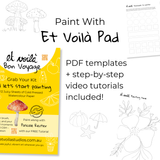 Et Voilà Bon Voyage Pad Template + Tutorial