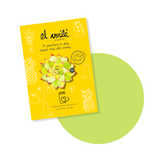 Beginner-friendly all-in-one watercolour painting kit with a pre-drawn plant illustration by Et Voilà Studios.