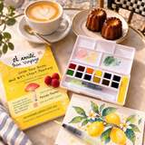 Bon Voyage Beginner Watercolour Painting Kit + Pad