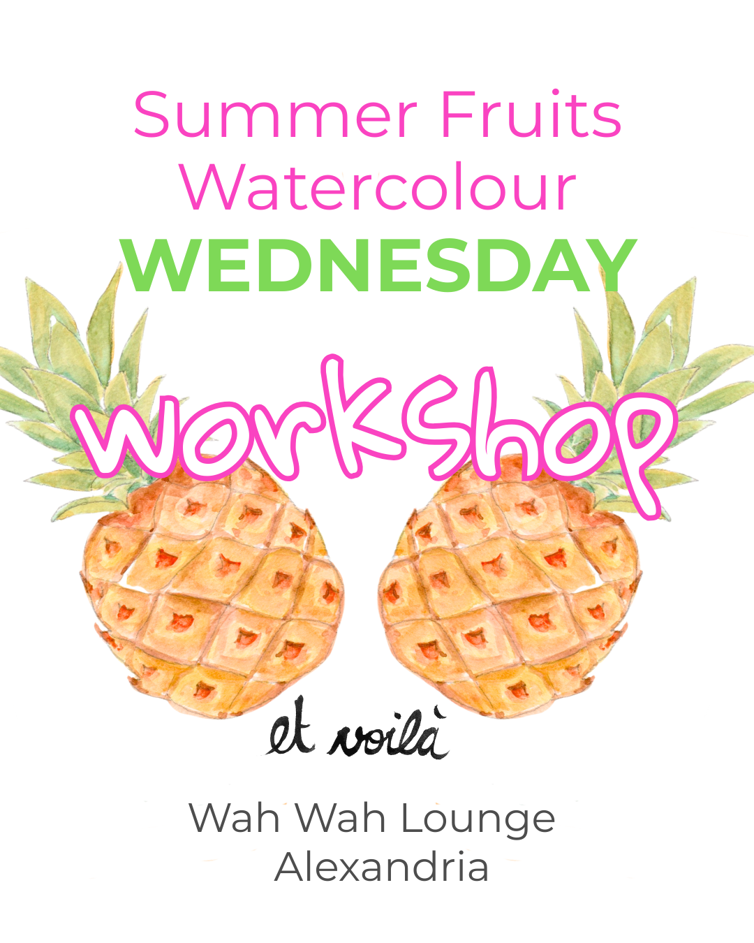 Summer Fruits in Watercolour – A Beginner-Friendly Painting Class